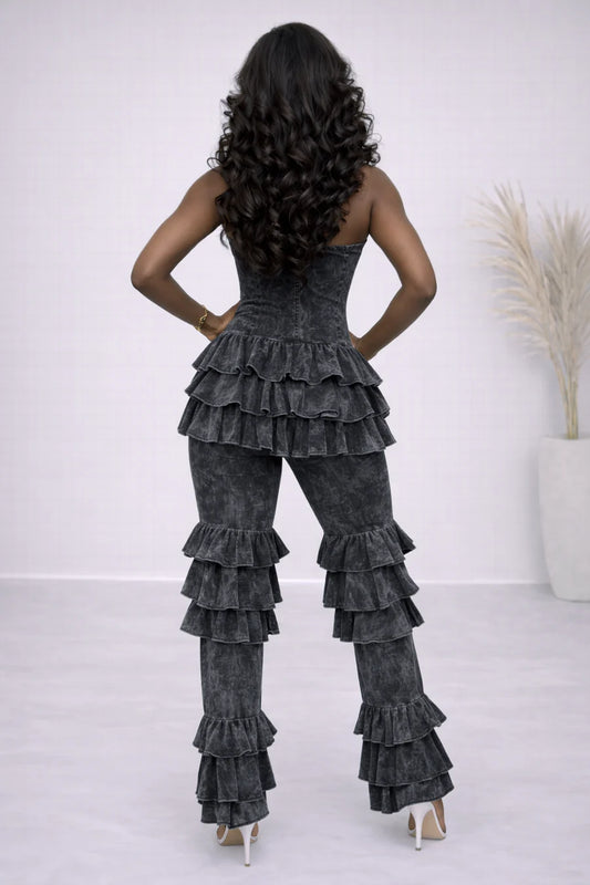 Ruffle Jumpsuit