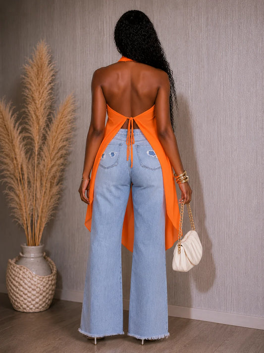 Overly Draped Top