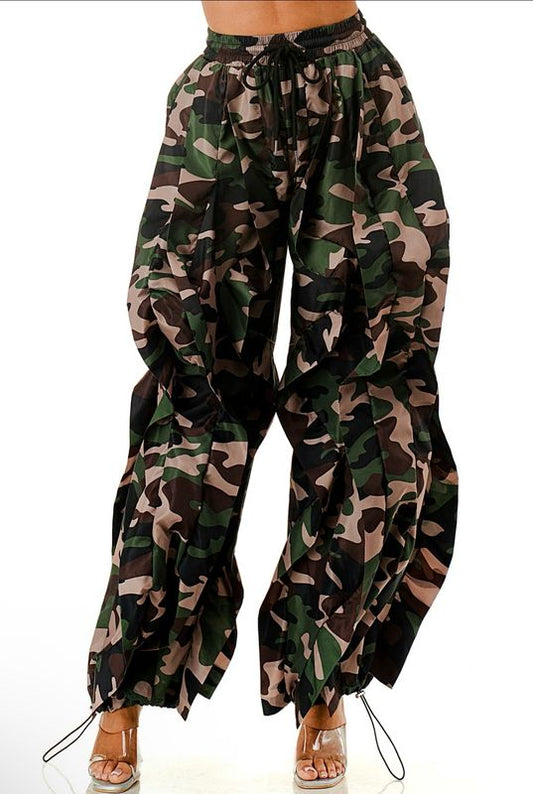 Camo Lover Ruffle Pants