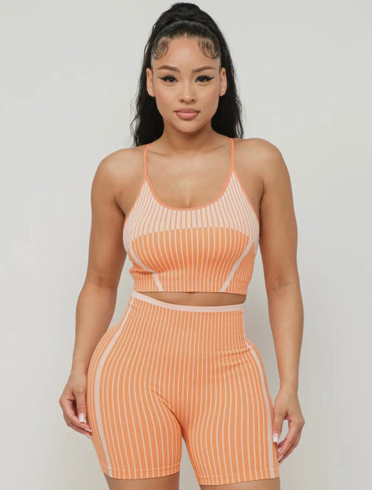 Amina Striped Set