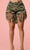Camo Fringe Shorts